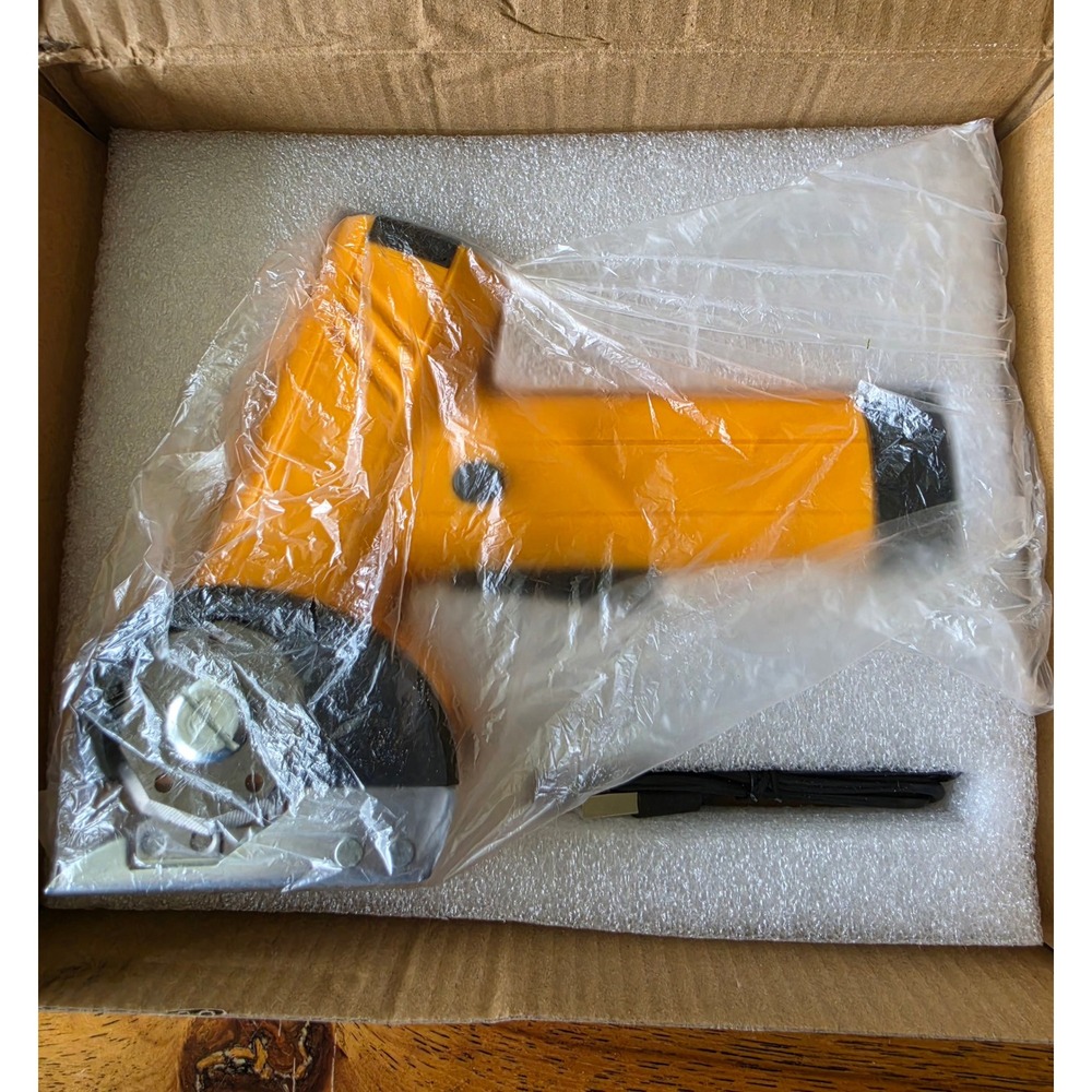 Cordless Electric Fabric Cutter 4.2V Rotary Scissors Multi-Purpose Tool Yellow